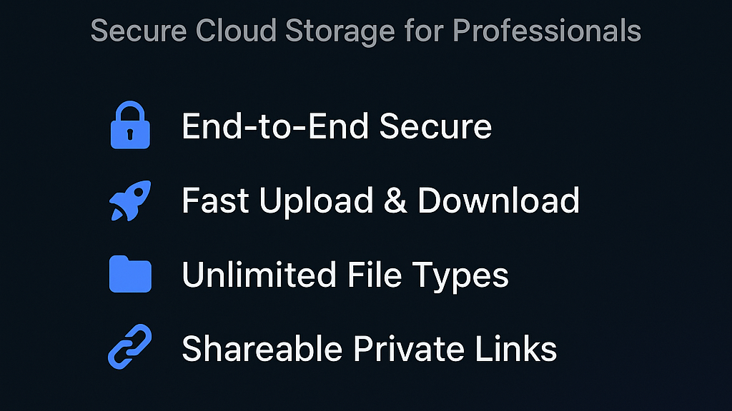 Atrox Drive – Cloud Storage  Fast, Safe & Always Accessible - 20GB @ 49₹/month